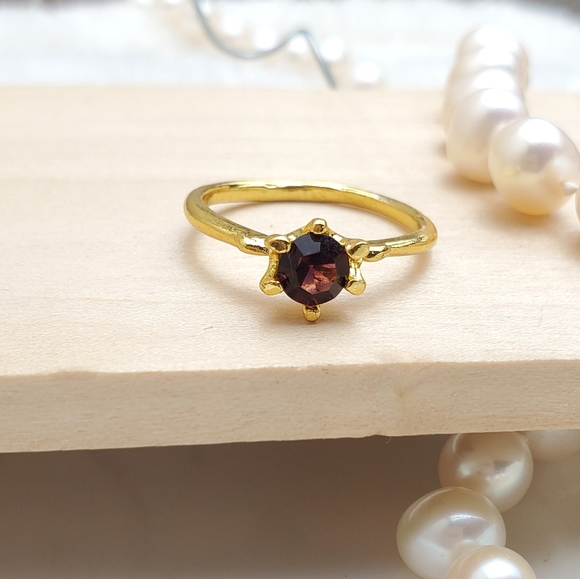 💫5/$25 Deep Purple Gold Ring - Picture 3 of 4